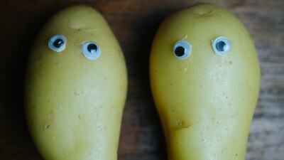Kartoffeln haben Augen