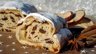 Stollen backen