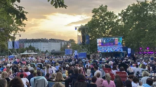 Open Air-Konzert mit Rücksichtnahme