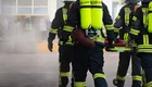 Feuerwehrmänner bei der Arbeit