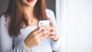 Engel am Telefon