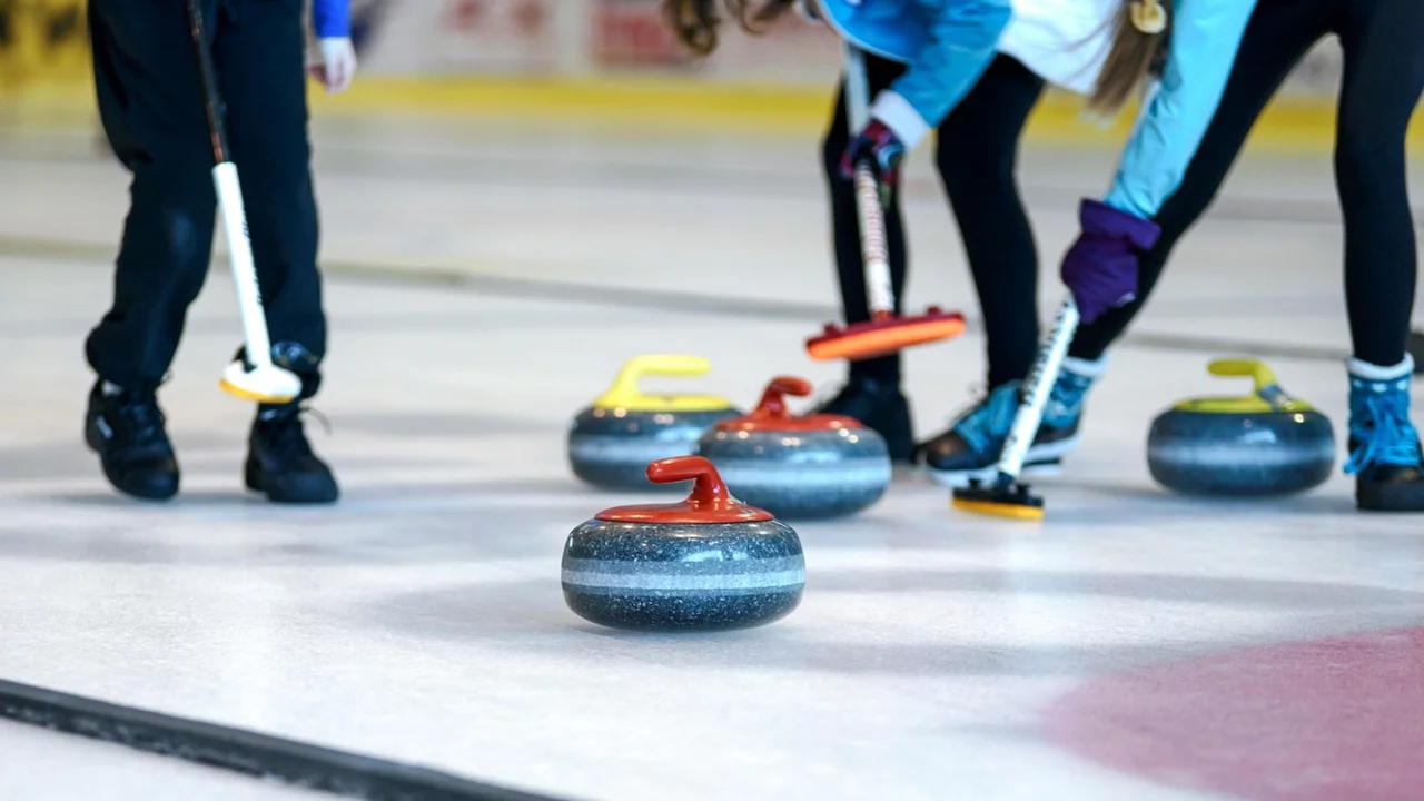 Curling-Spiel