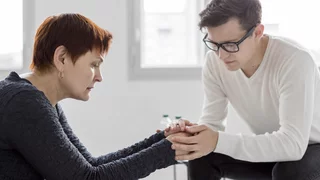 Mit Kranken ins Gespräch kommen