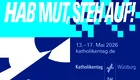 Werbefyler zum Katholikentag 2026