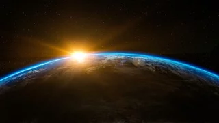 Parastronaut auf dem Weg ins All