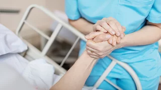 Ich bin krank gewesen, und ihr habt mich besucht