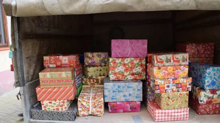 Weihnachten im Schuhkarton