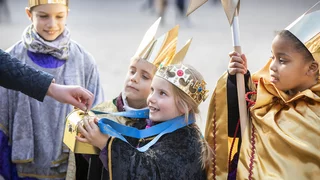 Die drei Könige kommen