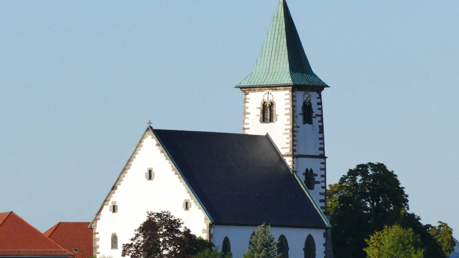 Stadtpfarrkirche St. Jakobus in Hünfeld.