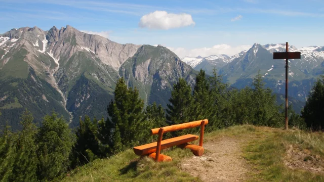 Ausblick auf die Berge